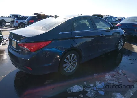 2014 Hyundai Sonata Limited z USA, uszkodzony, nr VIN 5NPEC4AC3EH837865